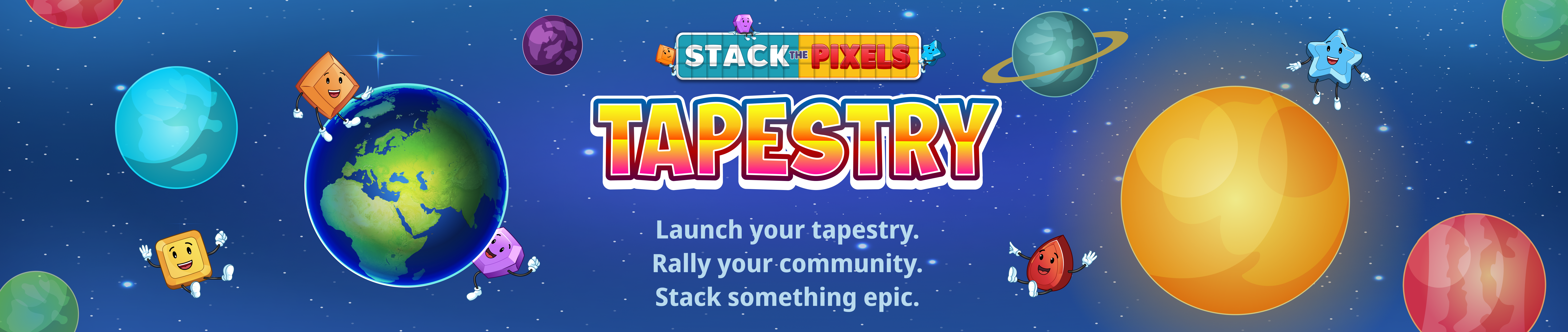 Stack the Pixels: Tapestry